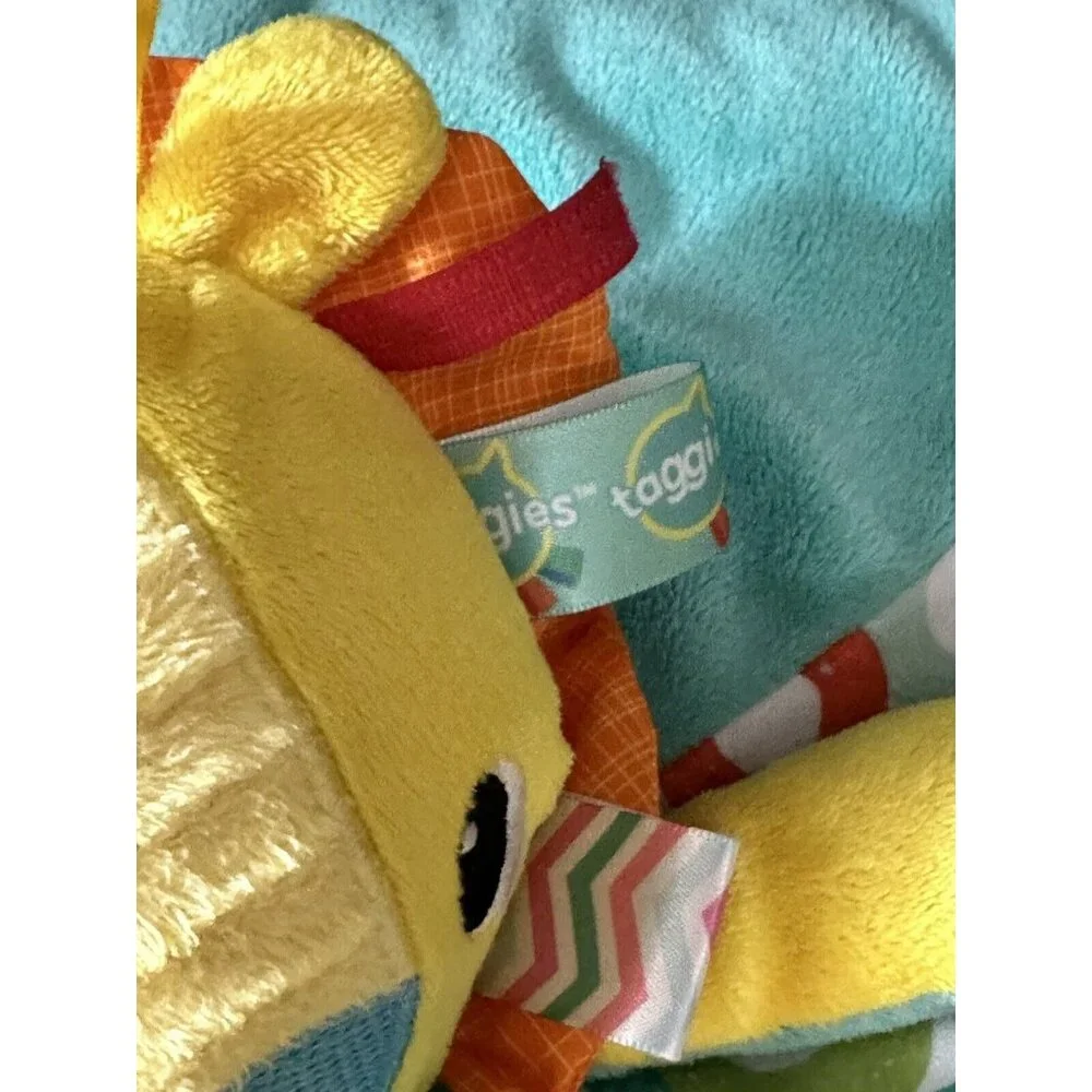 Bright Stars Taggies Lion Lovey Baby Security Blanket‎ Plush Runny Tots Lot Toys
